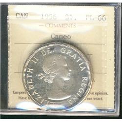 1956 $1 ICCS PL66 Cameo.