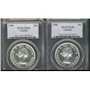 Image 1 : 1958 $1 PCGS PL66.  Lot of 2 coins.