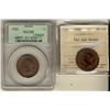 Image 1 : 1888 & 1893 1¢ MS63RB.  Lot of 2 coins ICCS and PCGS graded respectively.