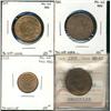 Image 1 : 1909, 1901, 1917 & 1939 1¢.  Lot of 4  MS coins.  Should be viewed.