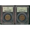 Image 1 : 1910 1¢ MS64BN & 1920 Large MS63BN.  Lot of 2 PCGS graded coins.