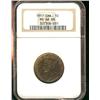 Image 1 : 1917 1¢ NGC MS66RB.