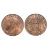 Image 1 : 1923 1¢ ICCS MS64RD.  ICCS MS64RD.  80% red with superb lustre.  Top 4 ICCS POP report.