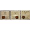 Image 1 : 1942, 1945 & 1947 1¢ ICCS MS64RD.