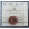 Image 1 : 1958 1¢ ICCS MS66RD.  Superb gem full red example.