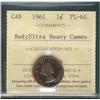 Image 1 : 1961 1¢  ICCS PL66 Ultra Heavy Cameo.