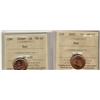 Image 1 : 2005 & 2006P 1¢ ICCS MS67RD.  Lot of 2 coins.