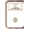 Image 1 : 1907 5¢ NGC MS64.  Lustrous and white.