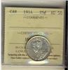 Image 1 : 1914 25¢ ICCS AU50.