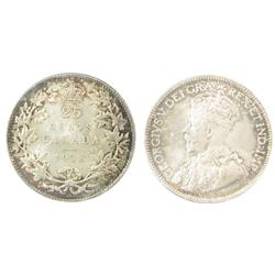 1918 25¢ ICCS MS66PQ+, lovely toning and great lustre.  Rare this nice.