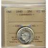 Image 1 : 1940 25¢ ICCS MS65.  Untoned example.