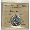 Image 1 : 1947 ML 25¢ ICCS MS65.