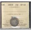 Image 1 : 1883H 10¢ ICCS EF40.