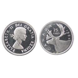 1964 25¢ ICCS PL66 Ultra Heavy Cameo.