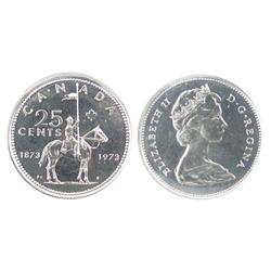 1973 25¢ Large Bust ICCS PL66.