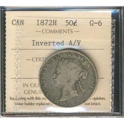 1872H 50¢ A/V ICCS G6.
