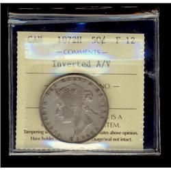 1872H 50¢ A/V ICCS F12.