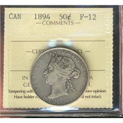 1894 50¢ ICCS F12.