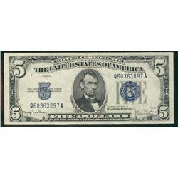 USA 1934D $5 issue.  Original UNC.