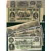 Image 1 : USA Confederation Notes, Lot includes Citizen's Bank $1, 1860 $5, Canal Bank 1857 $10(2) & $50, Bank