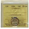 Image 1 : 1936 10¢ ICCS MS64.