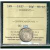 Image 1 : 1937 10¢ ICCS MS65.  Stunning eye appeal.