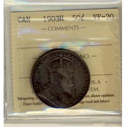 1903H 50¢ ICCS VF20.