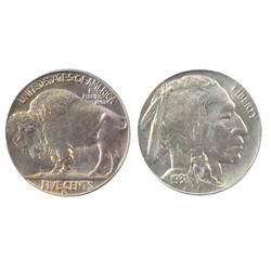 USA 1931-S 5¢ PCGS MS66.  Light greenish to gold tint.