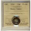 Image 1 : 1954 10¢ ICCS PL66 Heavy Cameo.