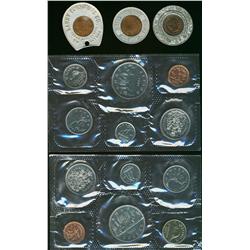 RCM Lot includes 1982 & 1983 Proof Like sets.  Also includes 3 US cents 1901, 1947 & 1948 in Good Lu