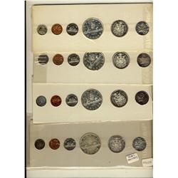 RCM Lot.  1960 Proof Like sets all in original cardboard holders.  Some with dried plastic packaging