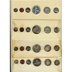 RCM Lot.  1957 & 1959 Proof Like sets.  Includes two sets of both dates in original holders.