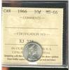 Image 1 : 1966 10¢ ICCS MS66.