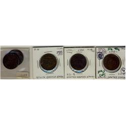 Prince Edward Island.  Breton 917, CH PE-7c, includes different varieties.  5 pieces, grades vary fr