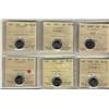 Image 1 : 2004P Golf 10¢, 2007 St7(2),  2007(2) & 2009 ICCS Lot of 6 coins.