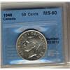Image 1 : 1948 50¢ CCCS MS60.