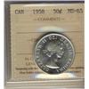 Image 1 : 1958 50¢ ICCS MS65.  Blast white.