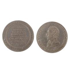 Breton 987 CH WE-11A2 1812 Struck in SILVER  EF.  Rare.