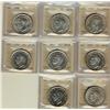 Image 1 : 1936 $1, 1937, 1938, 1939(3), 1939 Dbl HP & 1946 ICCS MS60.  Lot of 8 coins  some with Cameo designa