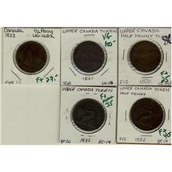 Breton 727, 728, 730, 732  CH UC-9A4, UC-10, UC-12B2, UC-14 (2).   VG to F+.  Lot of 5 pieces.