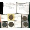 Image 1 : Breton  719 One Penny tokens.  Lot of 15 coins, includes PC-6B1, 6B4, 6A1, 6C1  and others.  Should 
