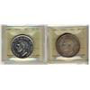 Image 1 : 1946 & 1950 SWL $1 ICCS MS60.  Lot of 2 coins.