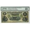 Image 1 : The Canadian Bank of Commerce 1870 $4 108236  CH-75-10-06 PMG VF25