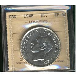 1948 $1 ICCS EF40.