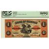 Image 1 : The Bank of Clifton 1861 $1 2362 CH-125-12-06 PCGS AU58PPQ