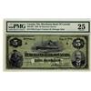 Image 1 : The Merchants Bank of Canada 1906 $5 2732113 CH-460-16-02 PMG VF25