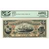 Image 1 : The Merchants Bank of Halifax 1880 $5 CH-465-20-02P Face and Back,  PCGS UNC64PPQ and UNC66PPQ for B