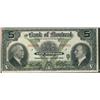 Image 1 : The Bank of Montreal 1931 $5 #266581 CH-505-58-02.  Nice VF/EF example.