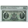 Image 1 : The Royal Bank of Canada 1927 $5 525526 CH-630-14-02 PMG UNC64