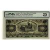 Image 1 : The Union Bank of Canada 1912 $10 467434 CH 730-16-07 PMG VF25